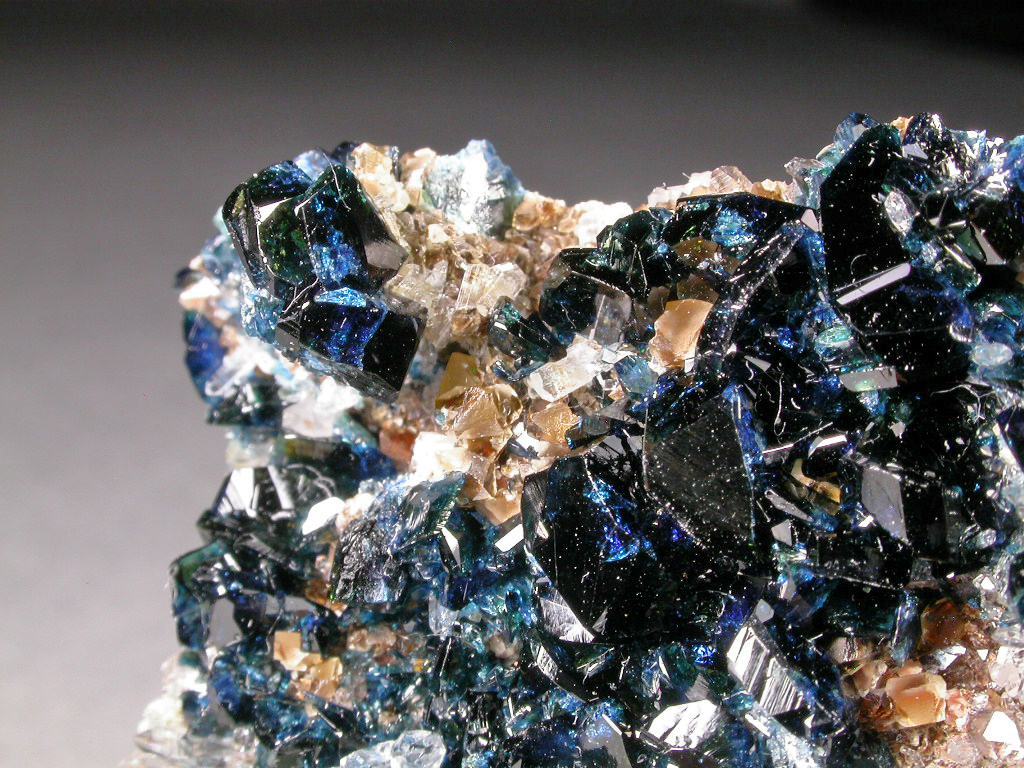 Lazulite Quartz Siderite & Fluorapatite