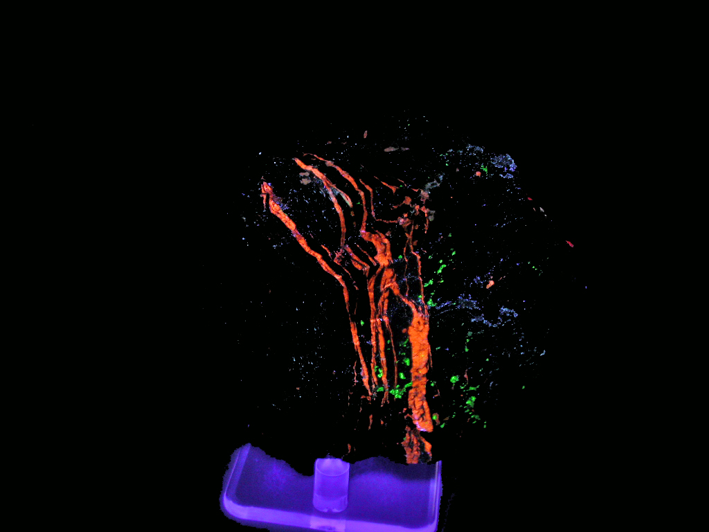 Willemite Calcite & Axinite