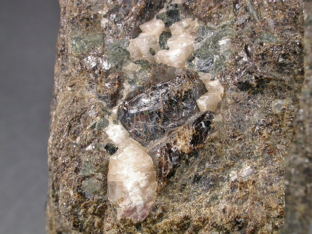 Willemite Calcite & Axinite