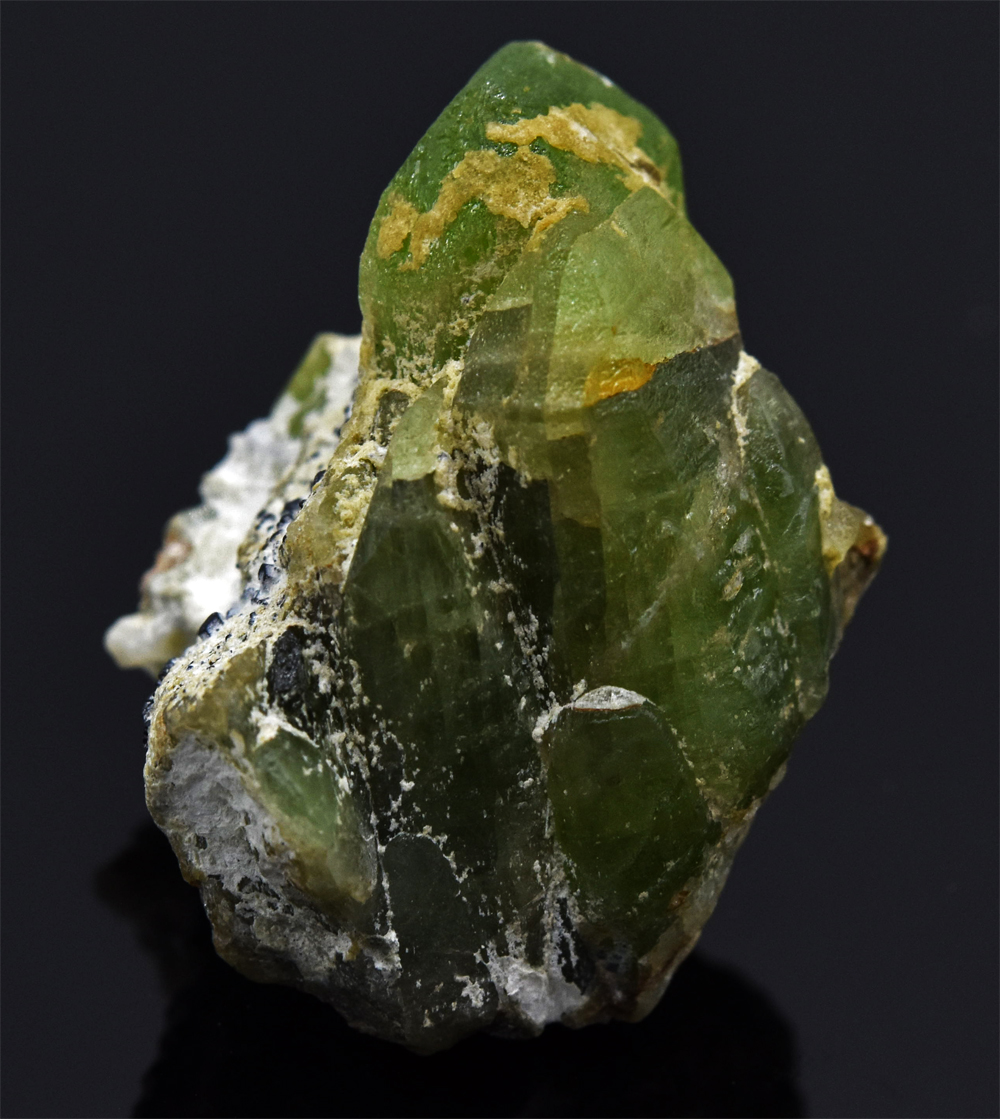 Peridot With Magnetite