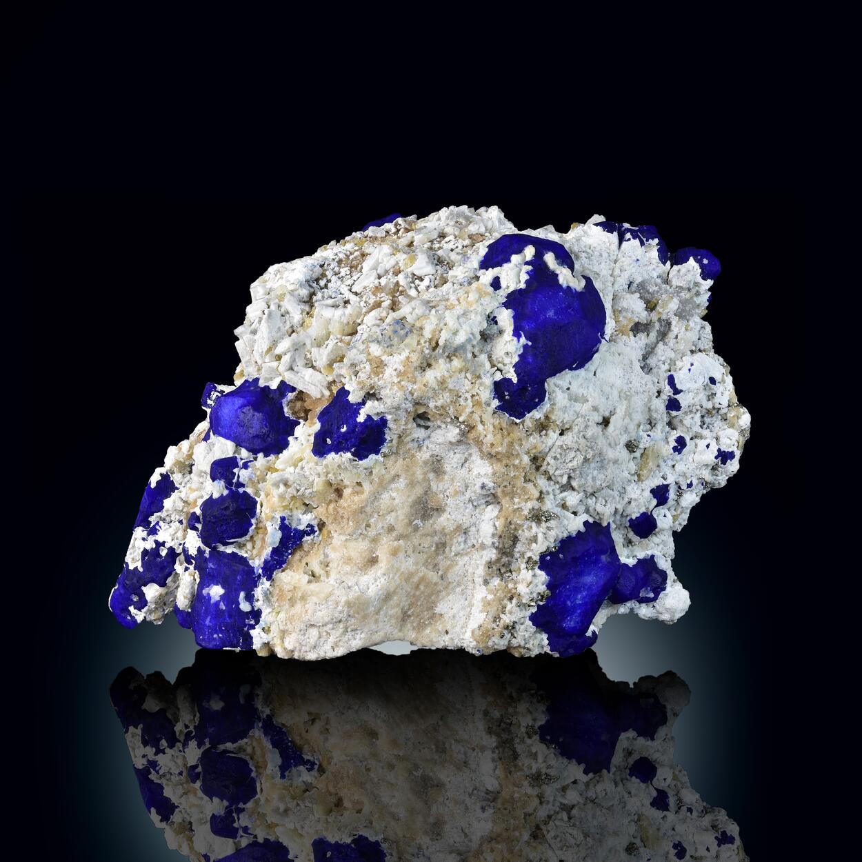 Lazurite With Calcite