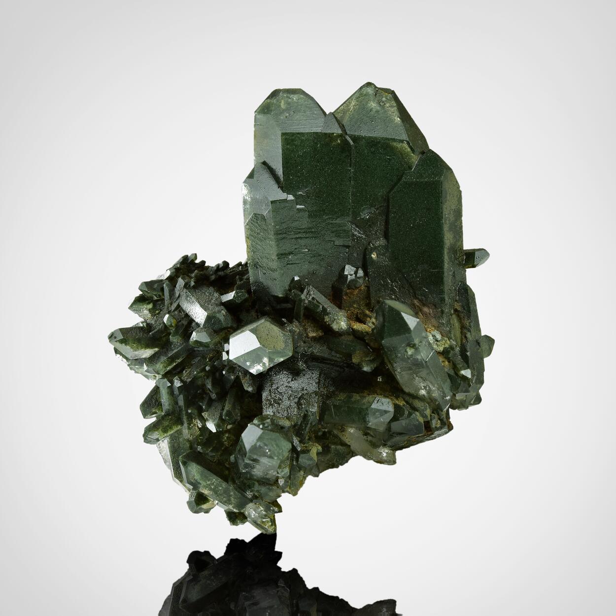 Quartz With Chlorite Inclusions