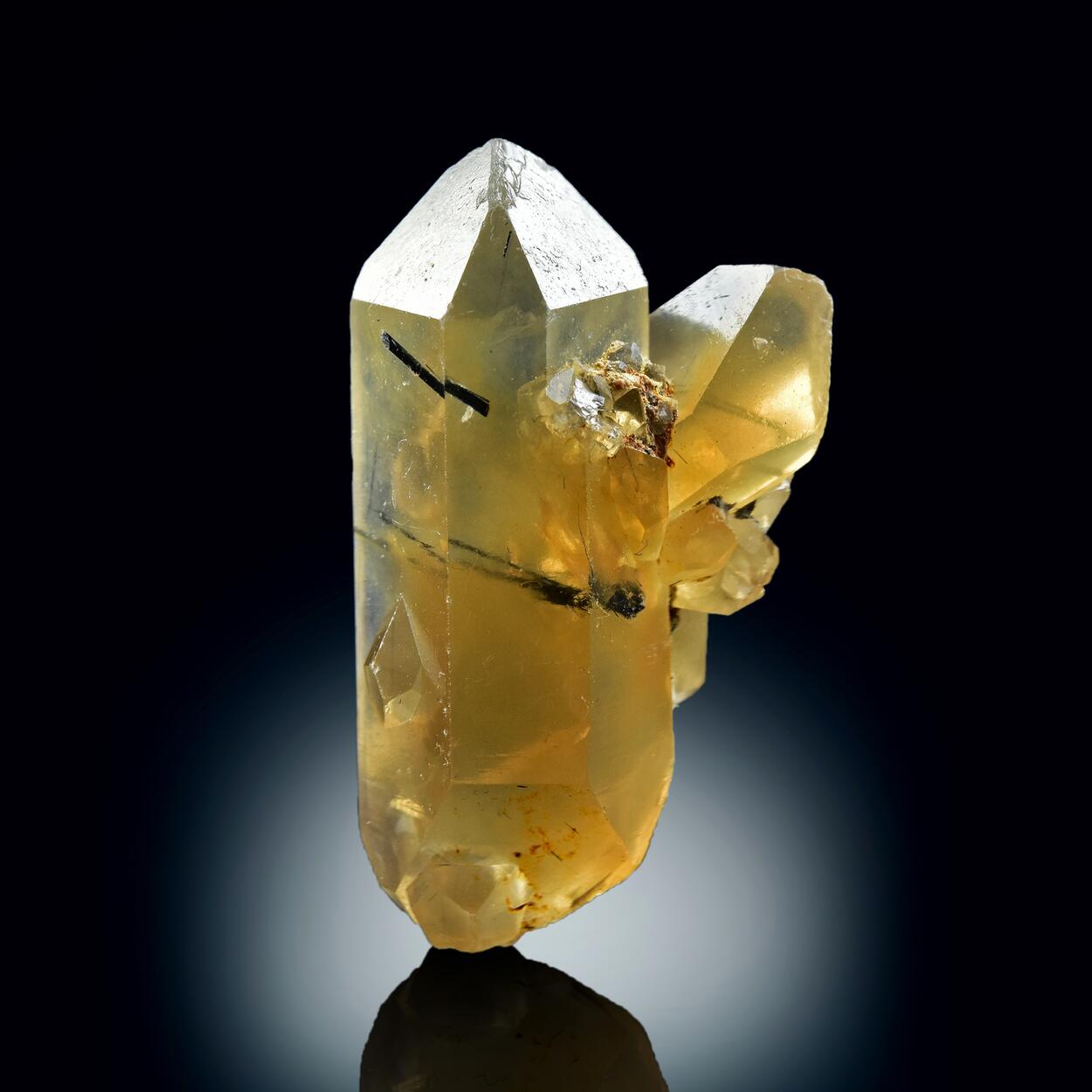 Quartz With Astrophyllite & Rutile Inclusions