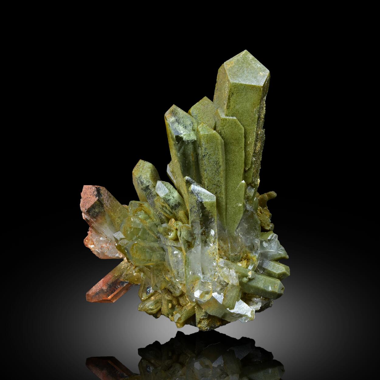 Quartz With Chlorite Inclusions