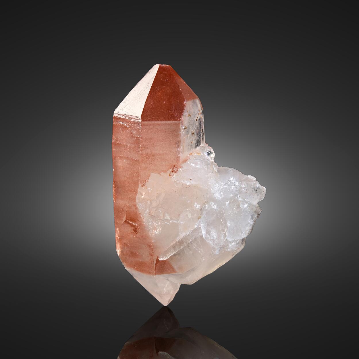 Quartz With Hematite