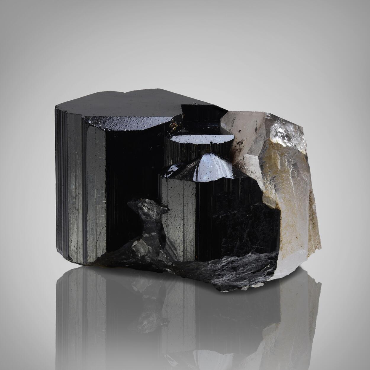 Tourmaline With Quartz