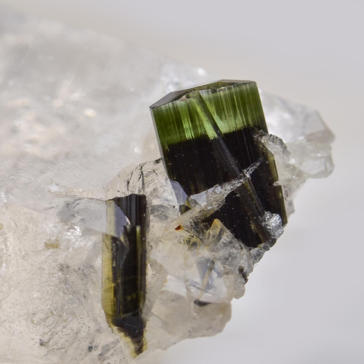 Elbaite With Quartz