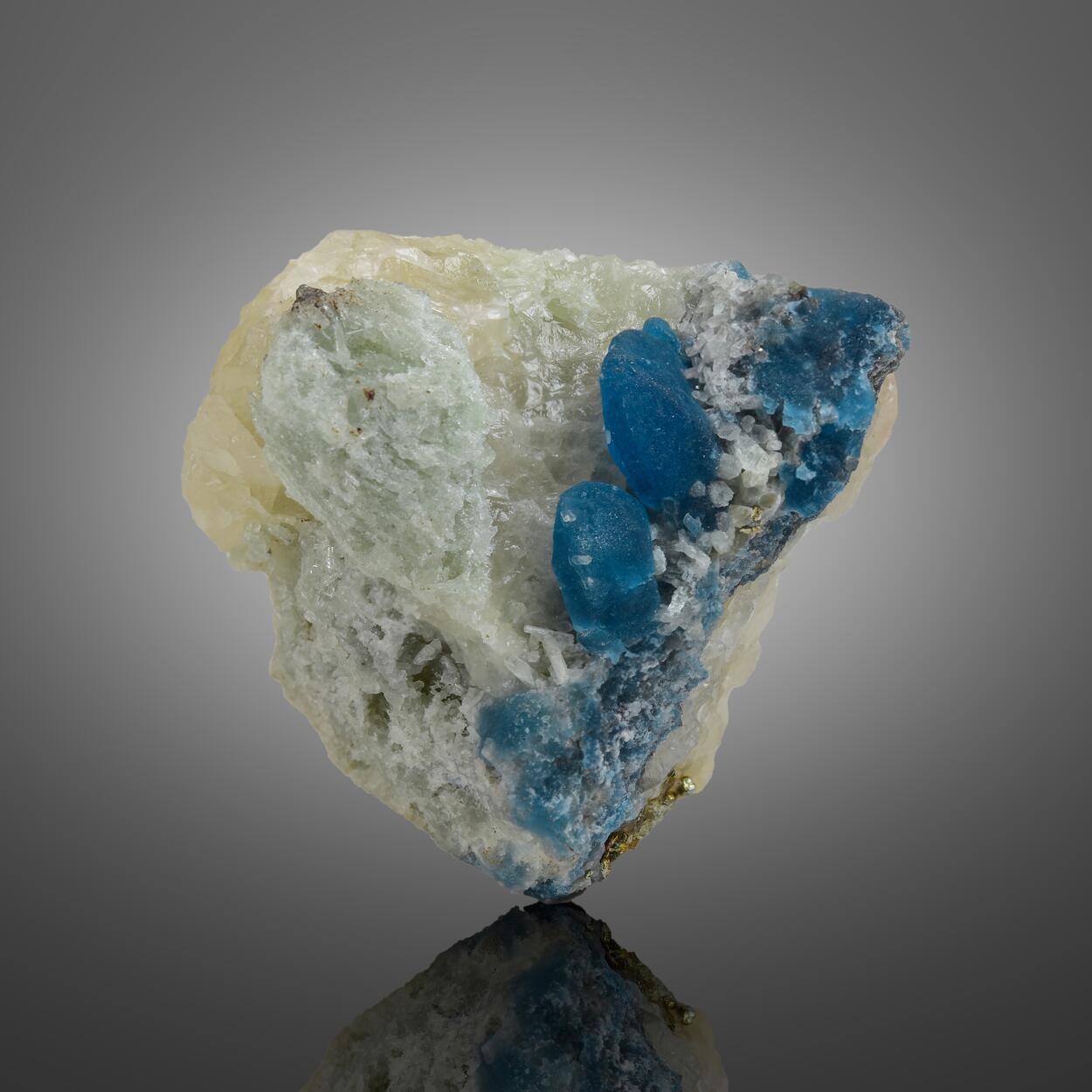 Afghanite With Calcite