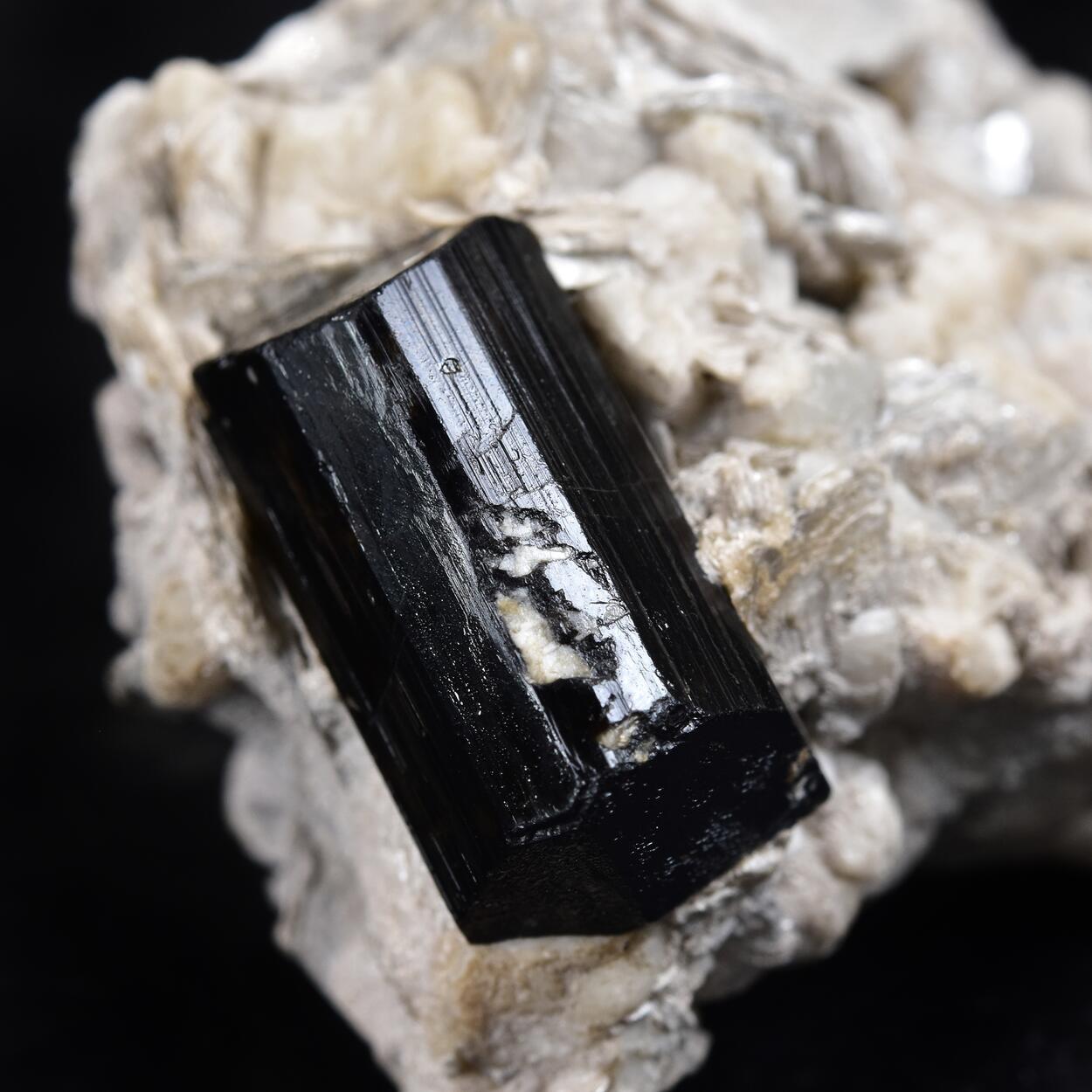 Tourmaline With Feldspar & Muscovite