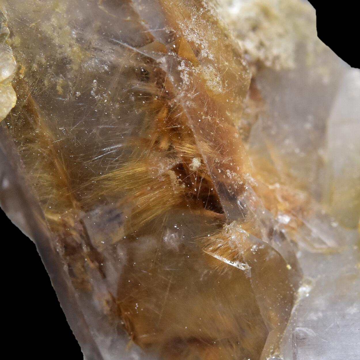 Quartz With Astrophyllite