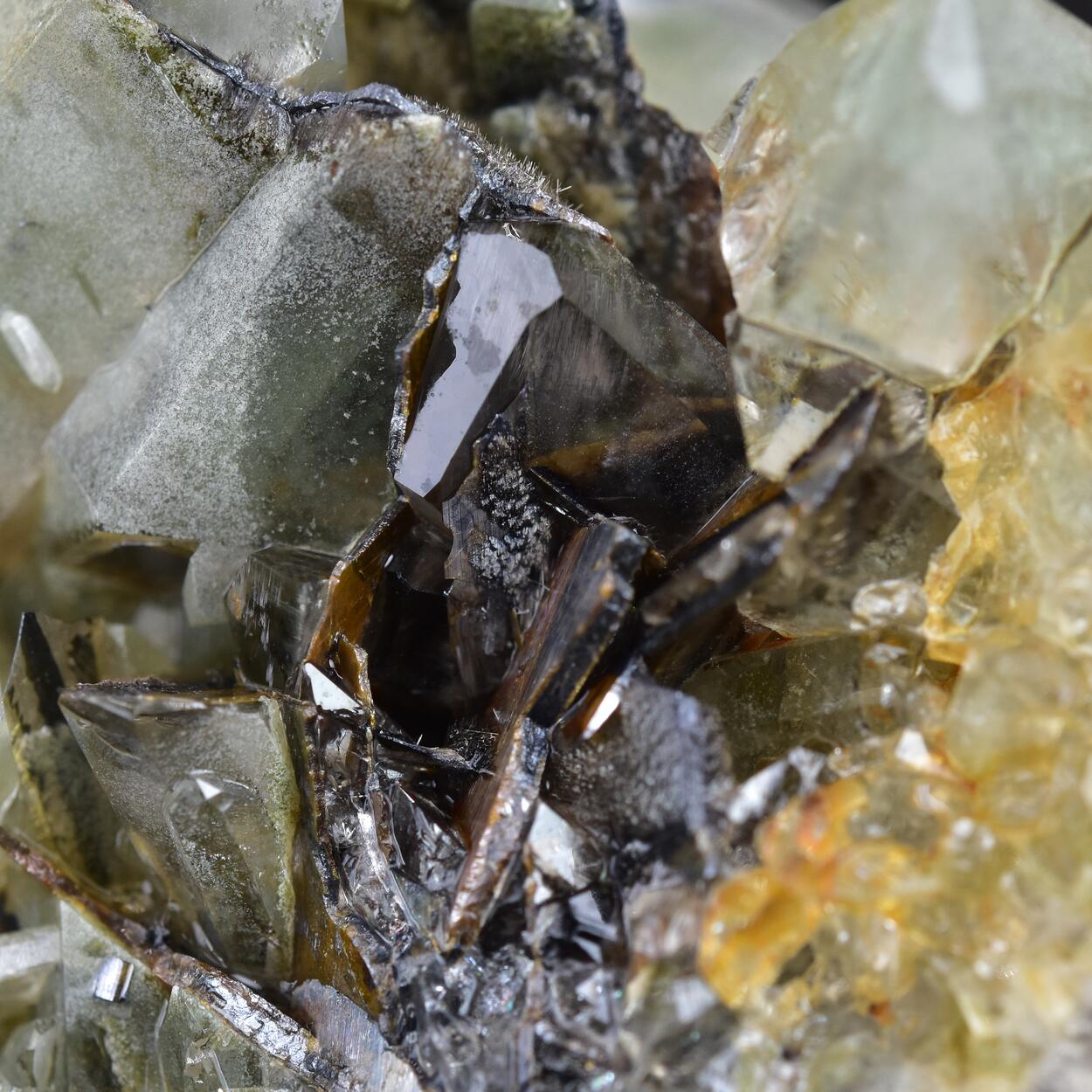 Quartz With Chlorite & Brookite