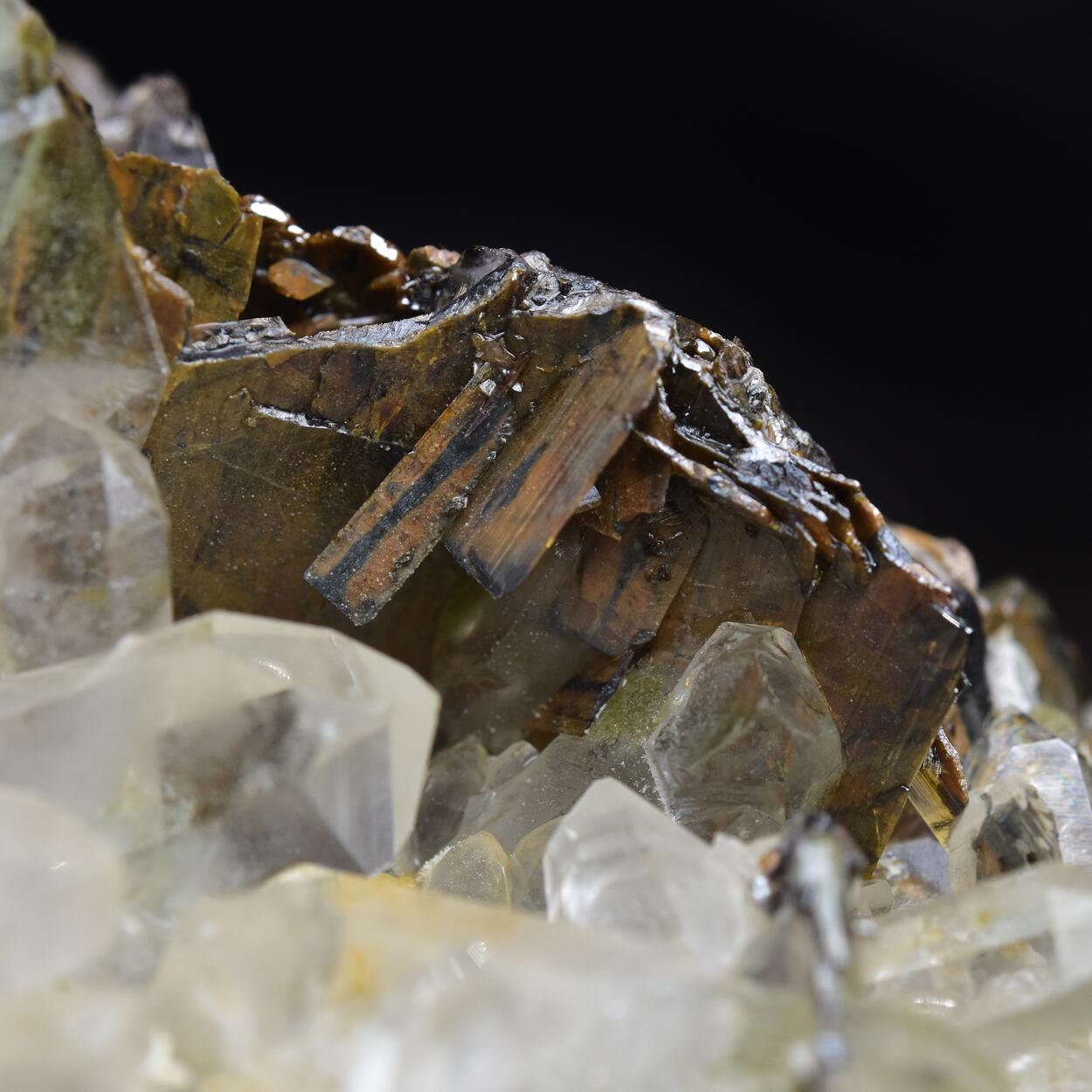 Quartz With Chlorite & Brookite
