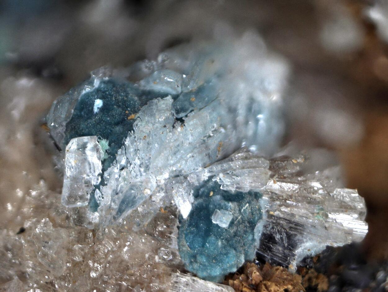 Rosasite Aurichalcite & Hemimorphite