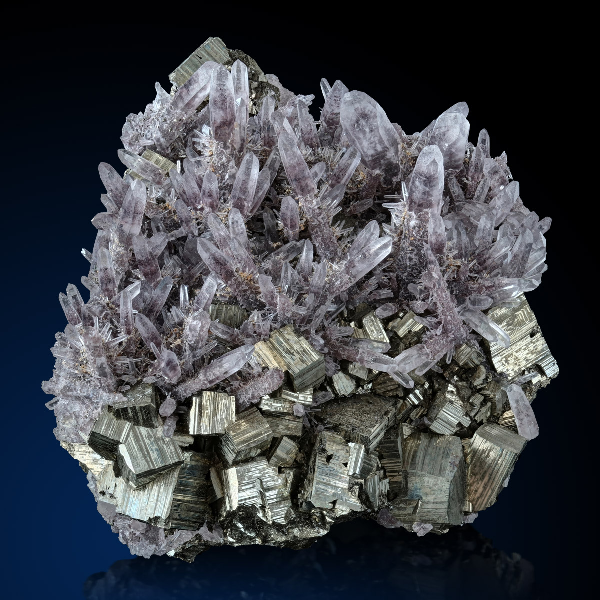 Amethyst & Pyrite