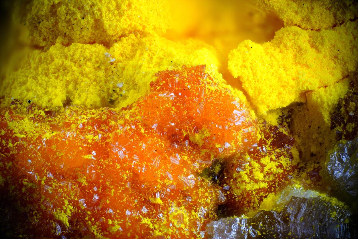 Chervetite Francevillite & Curienite