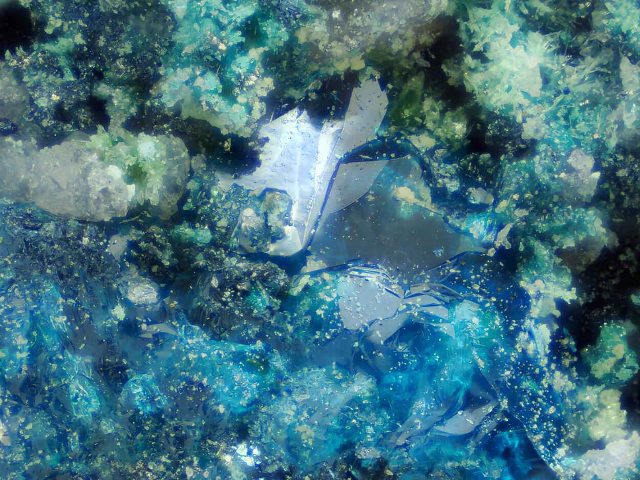 Chalcomenite & Derriksite