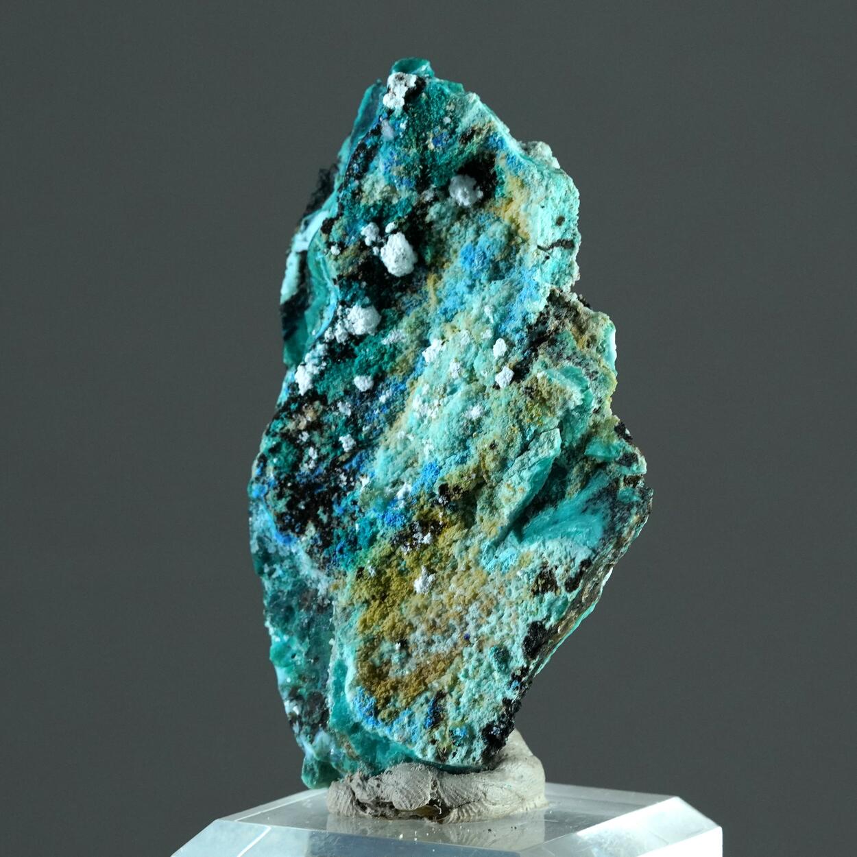 Chrysocolla Azurite Spangolite Cyanotrichite Adamite & Aragonite