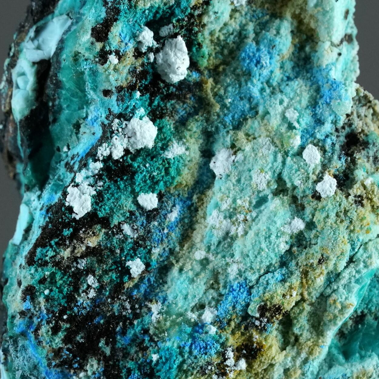 Chrysocolla Azurite Spangolite Cyanotrichite Adamite & Aragonite