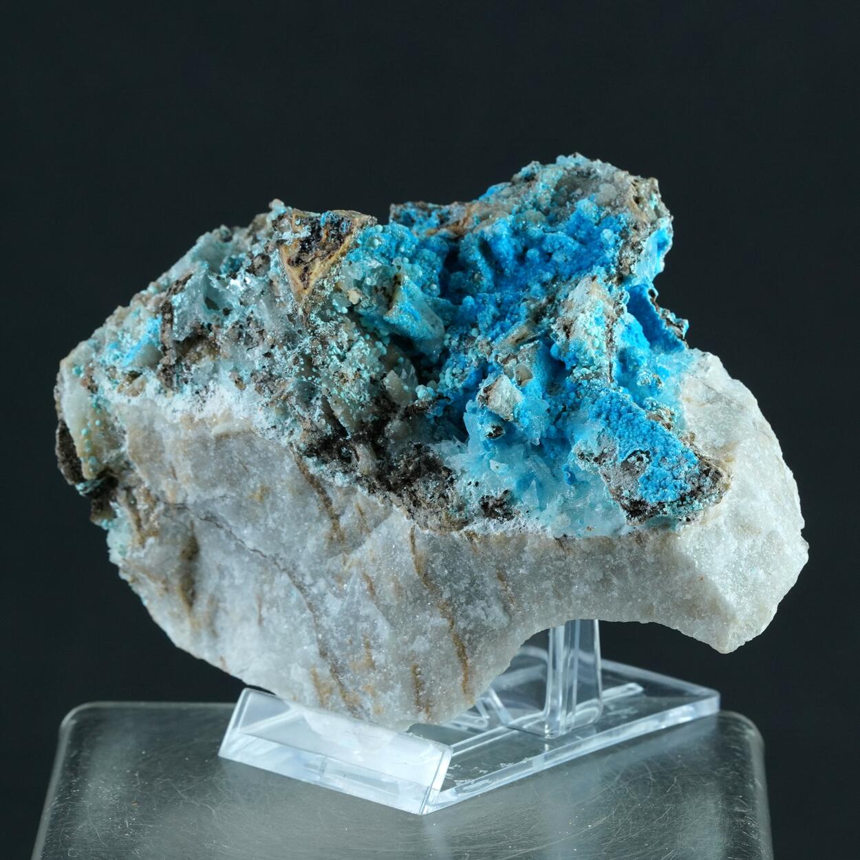 Serpierite Zincowoodwardite & Gypsum