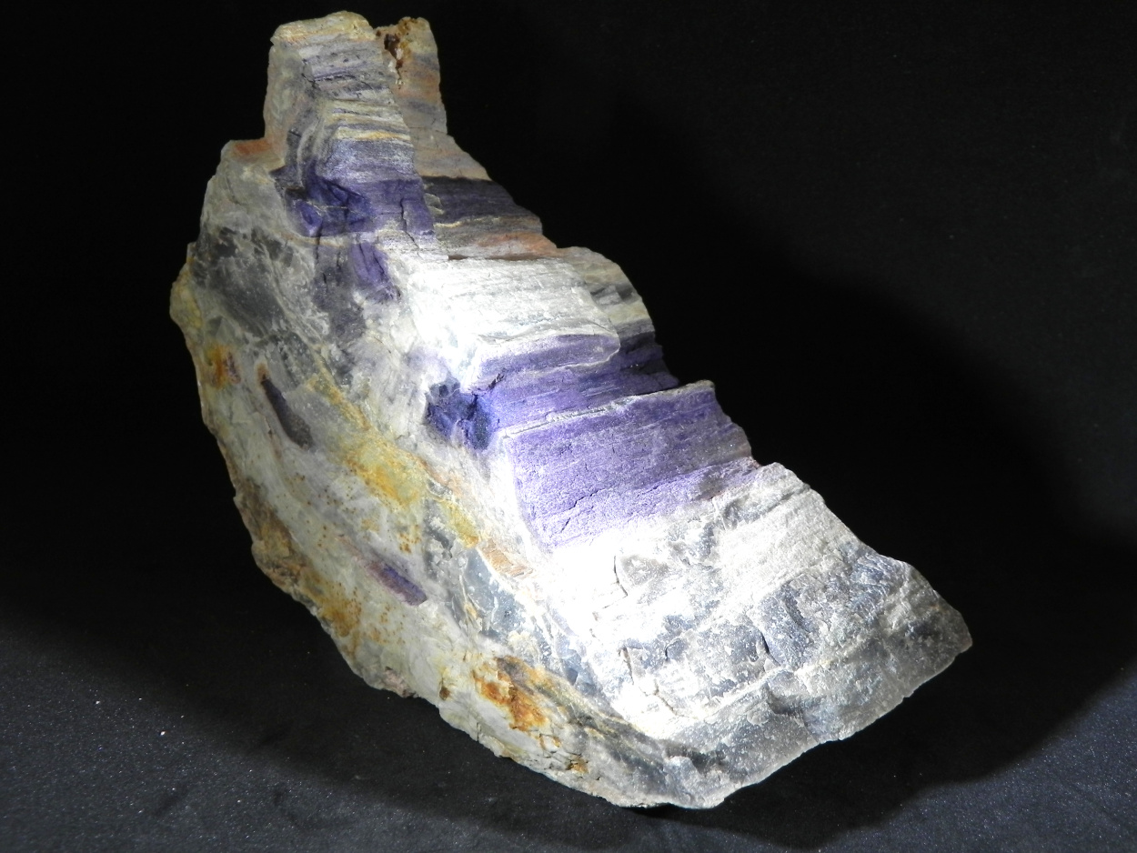 Fluorite & Quartz Psm Petrified Wood