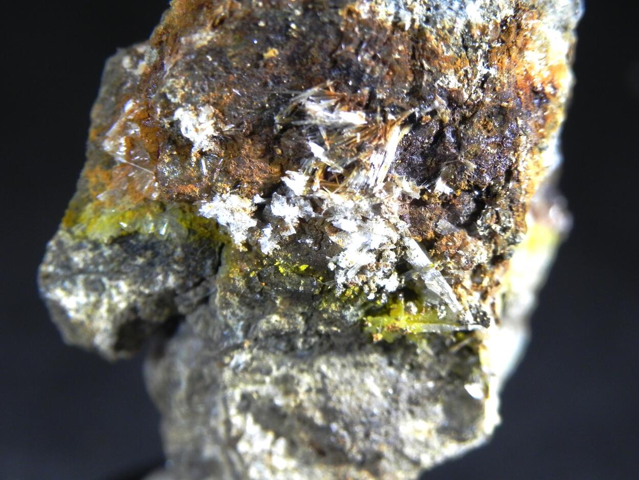 Zaccagnaite Blatonite & Gypsum
