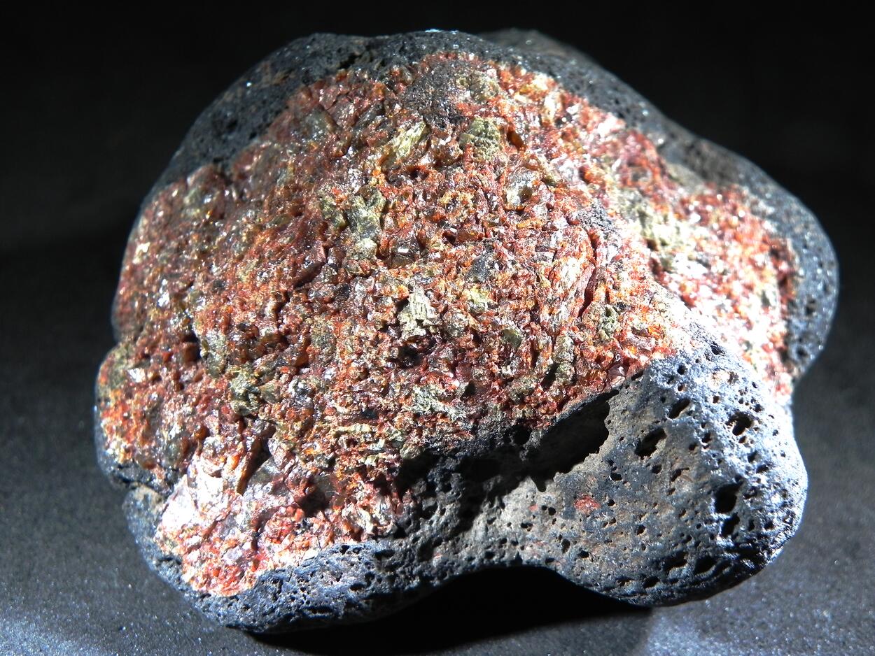 Fayalite & Olivine In Basalt