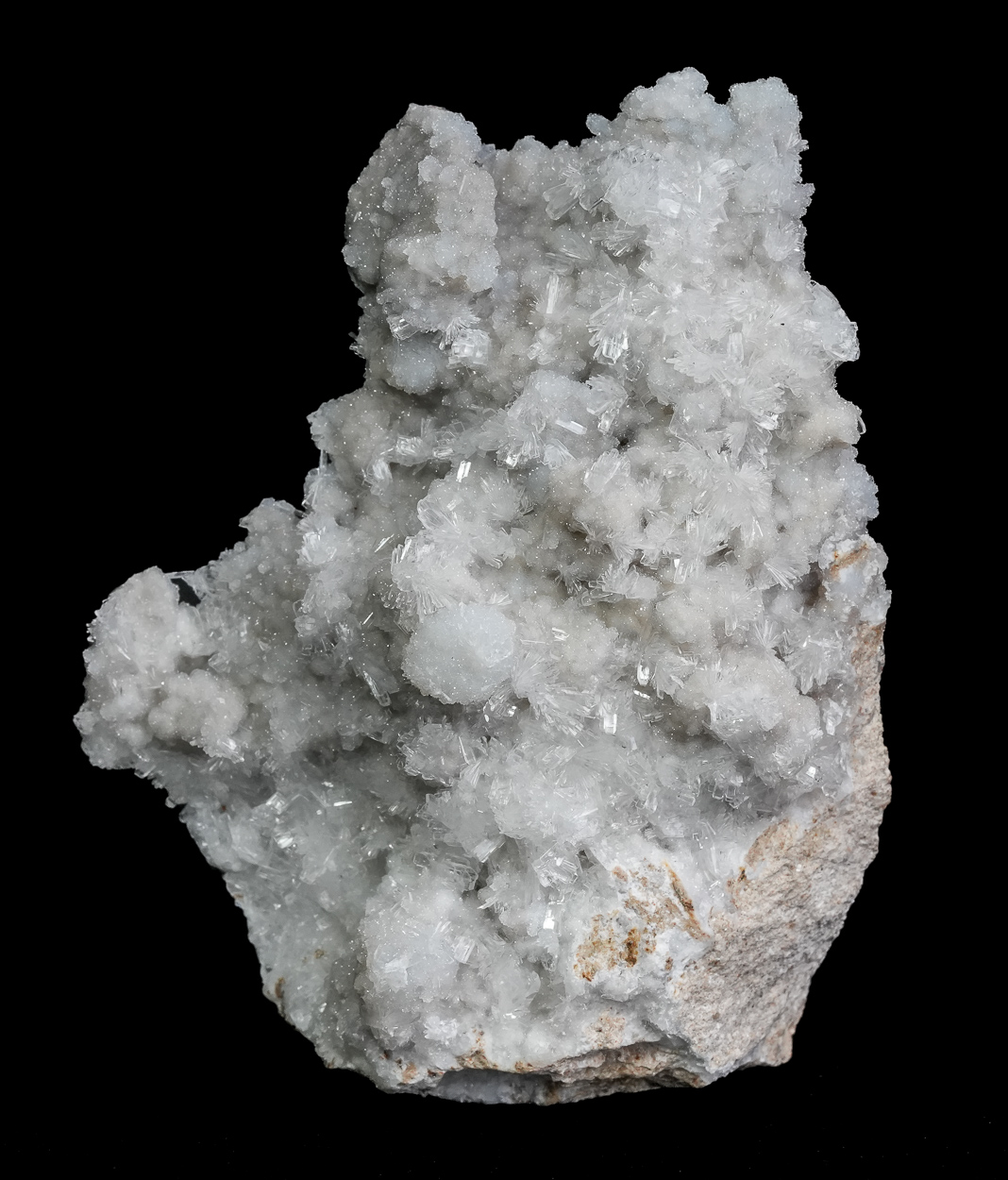 Hemimorphite On Chalcedony