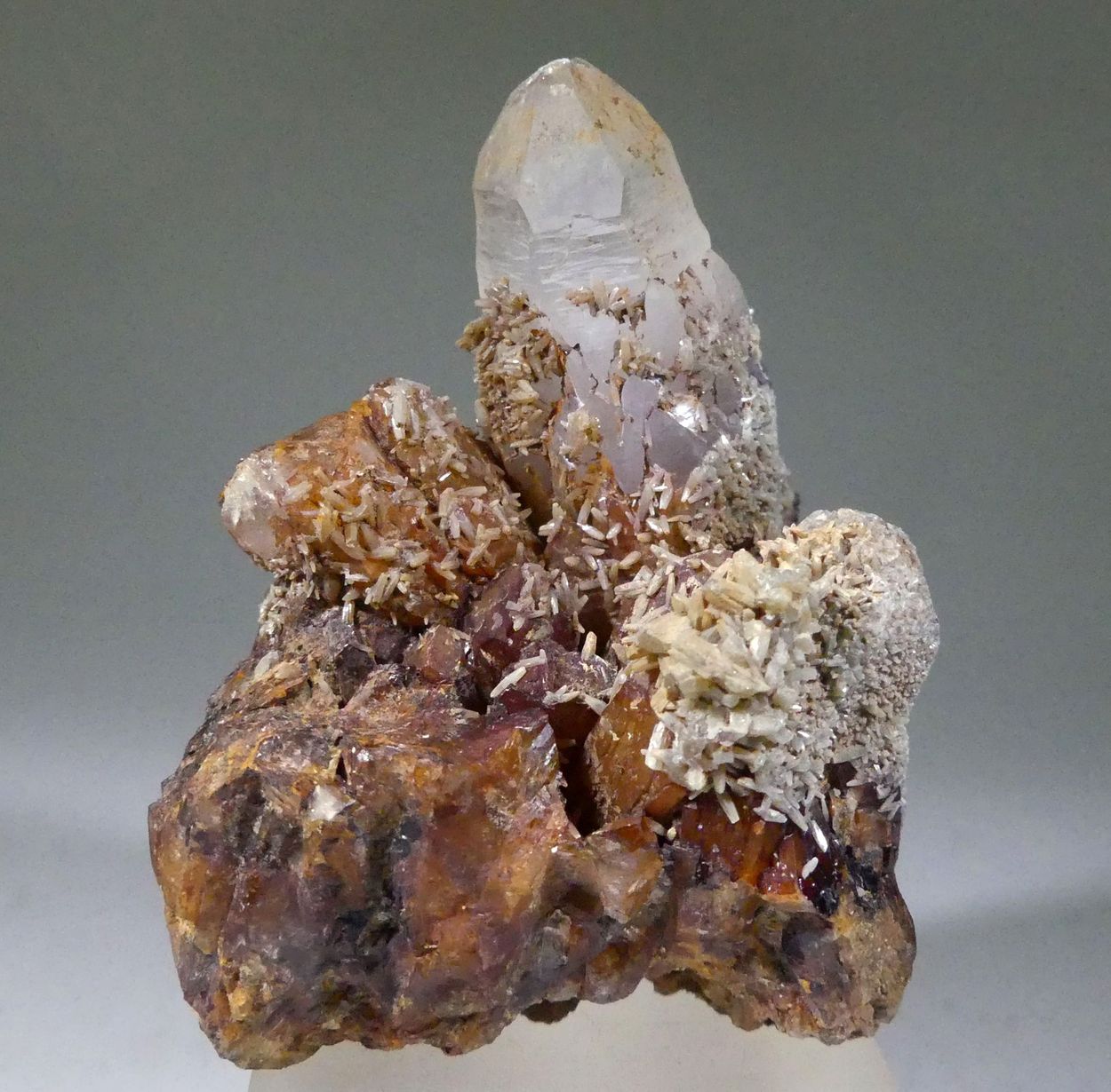 Pyromorphite On Quartz