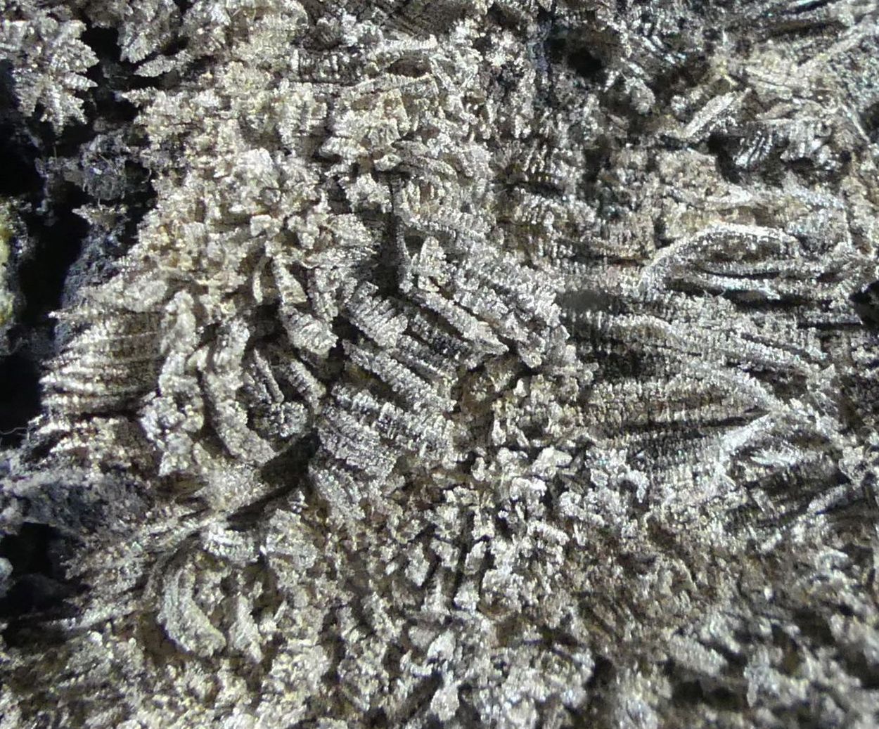 Native Silver On Native Arsenic