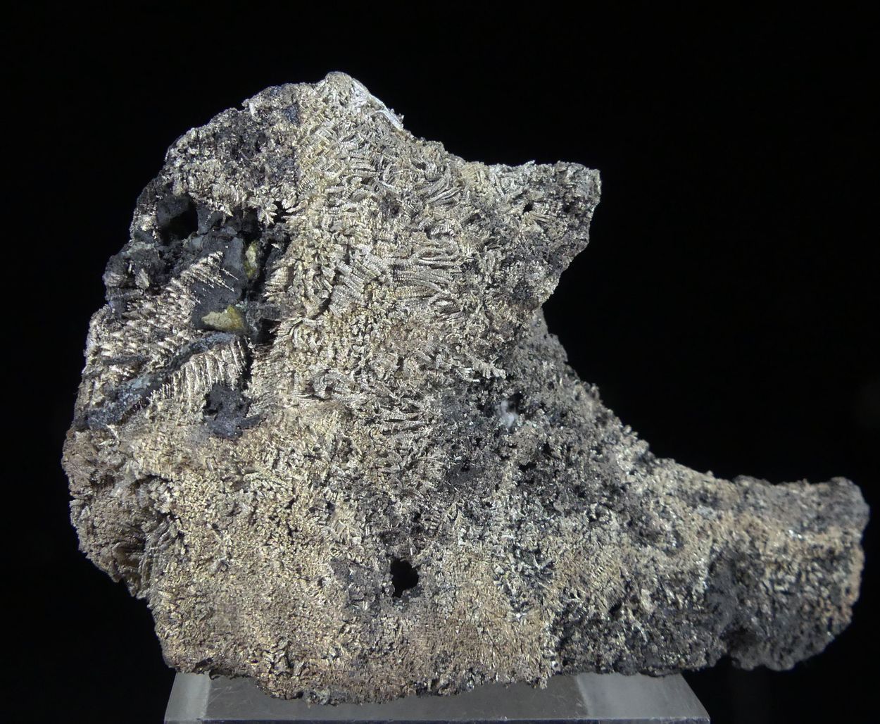 Native Silver On Native Arsenic