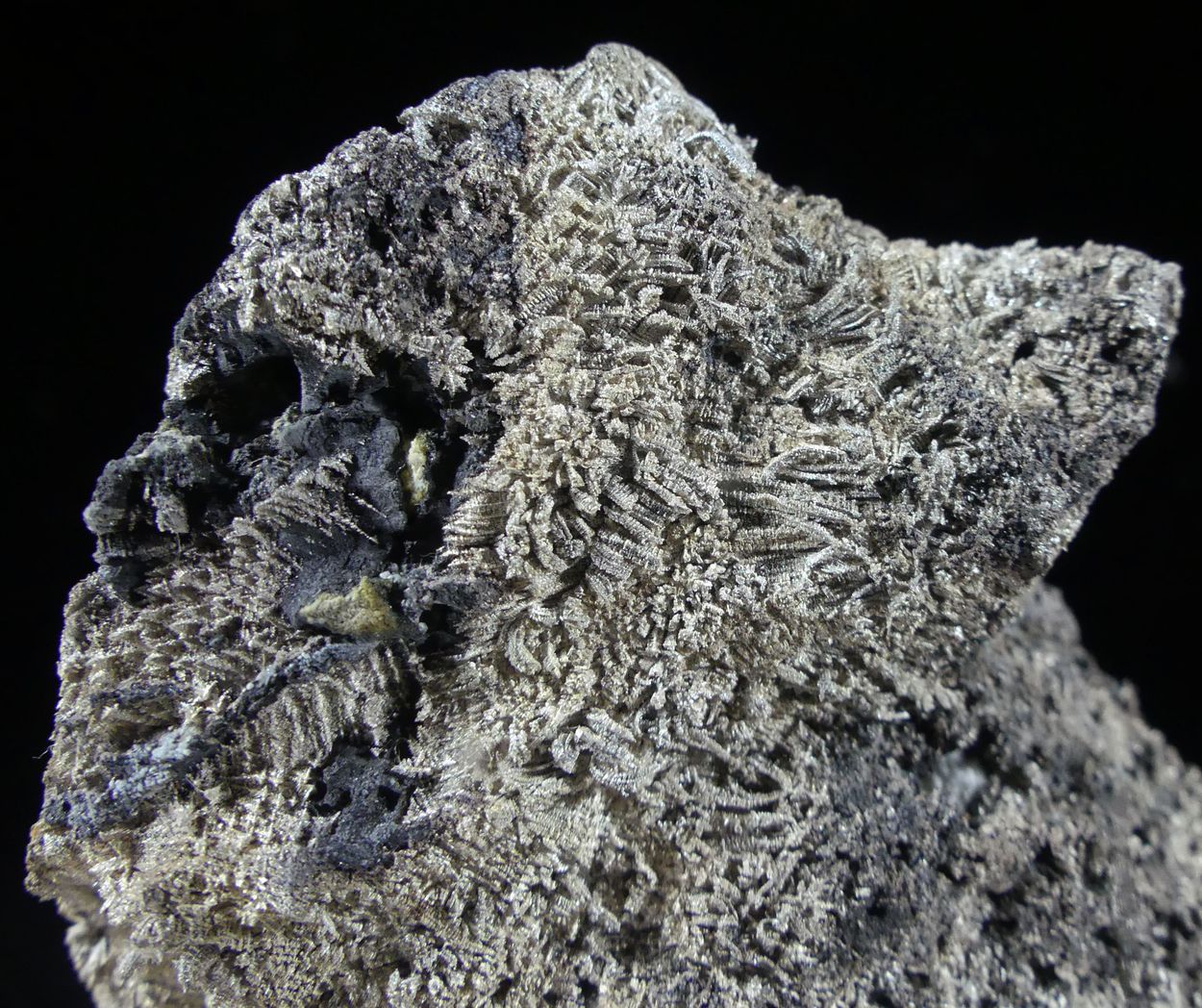 Native Silver On Native Arsenic