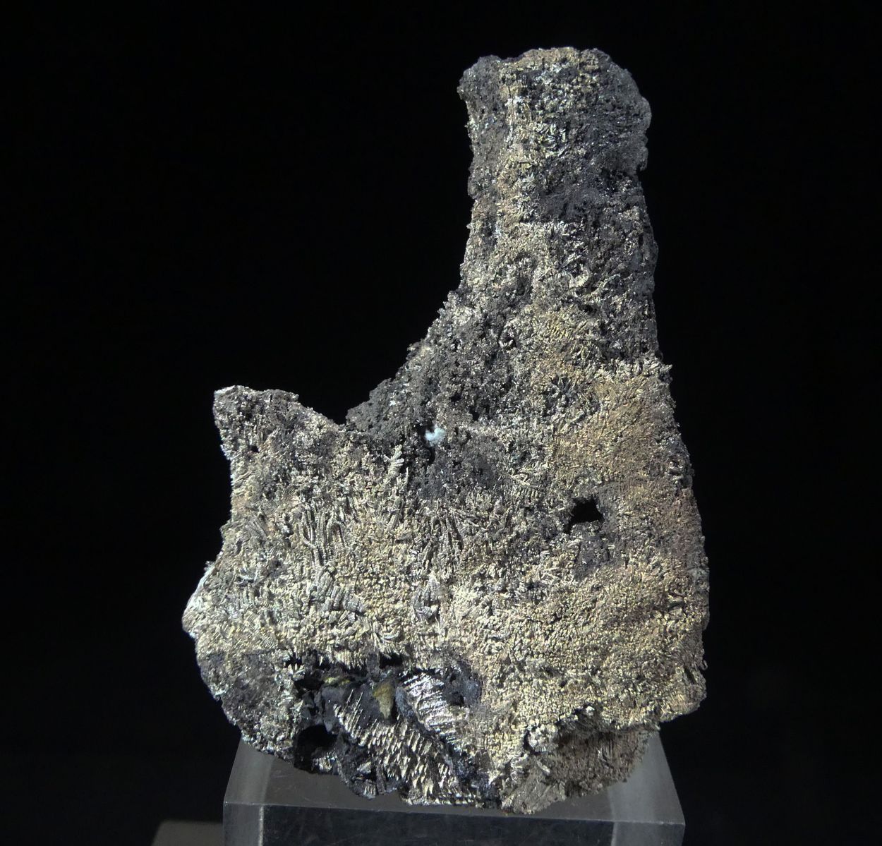 Native Silver On Native Arsenic