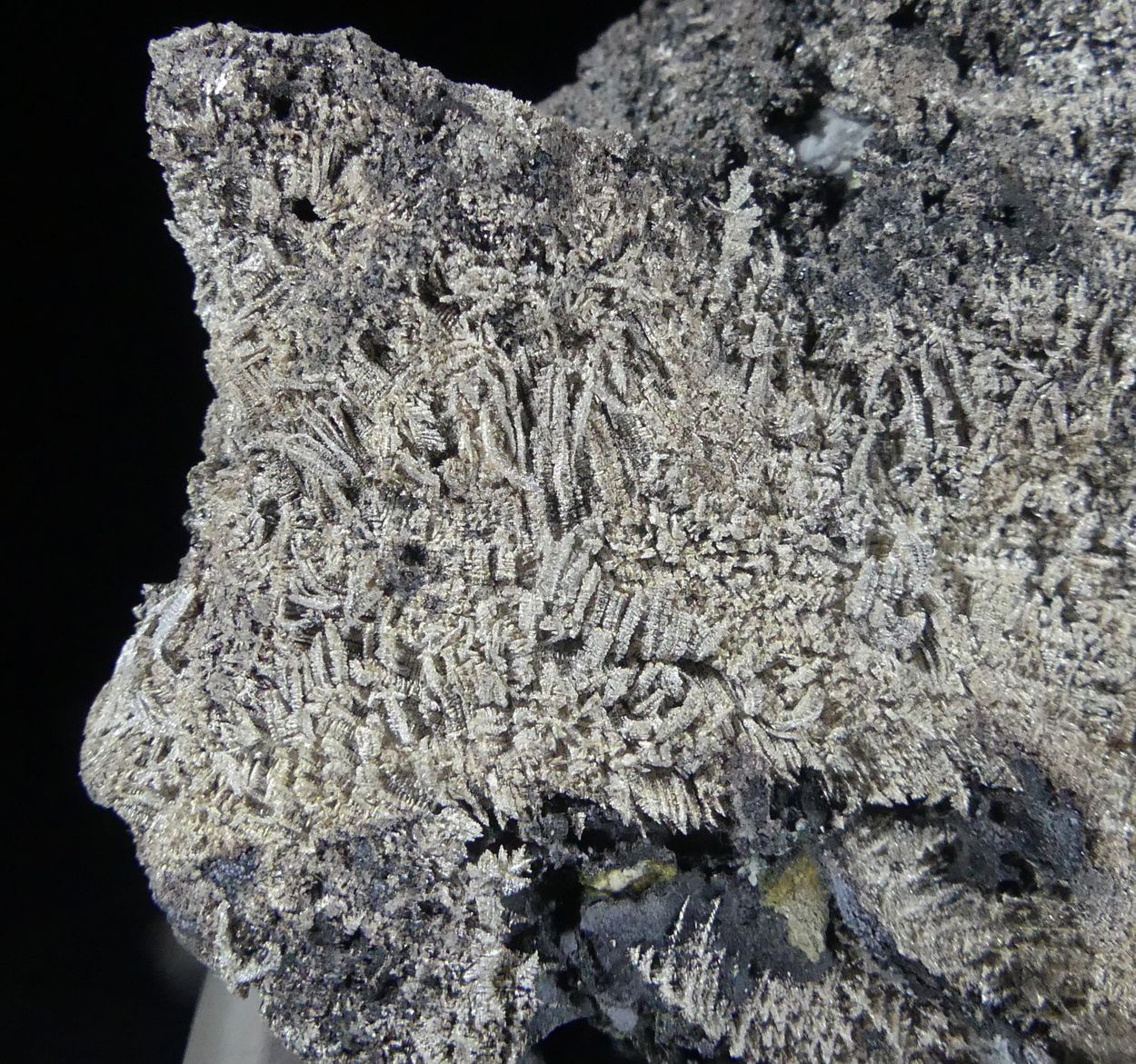 Native Silver On Native Arsenic