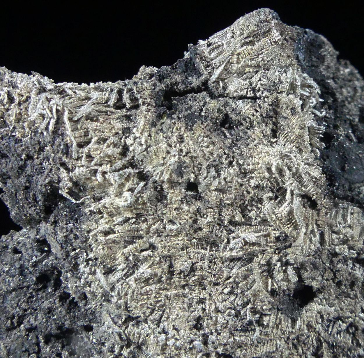 Native Silver On Native Arsenic