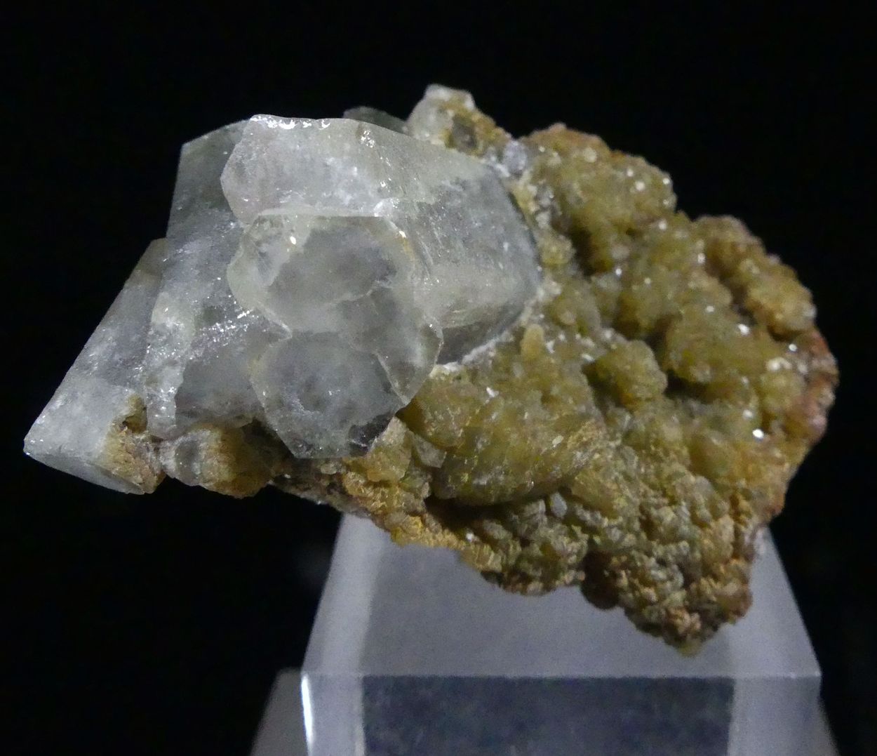Fluorapatite Siderite & Muscovite