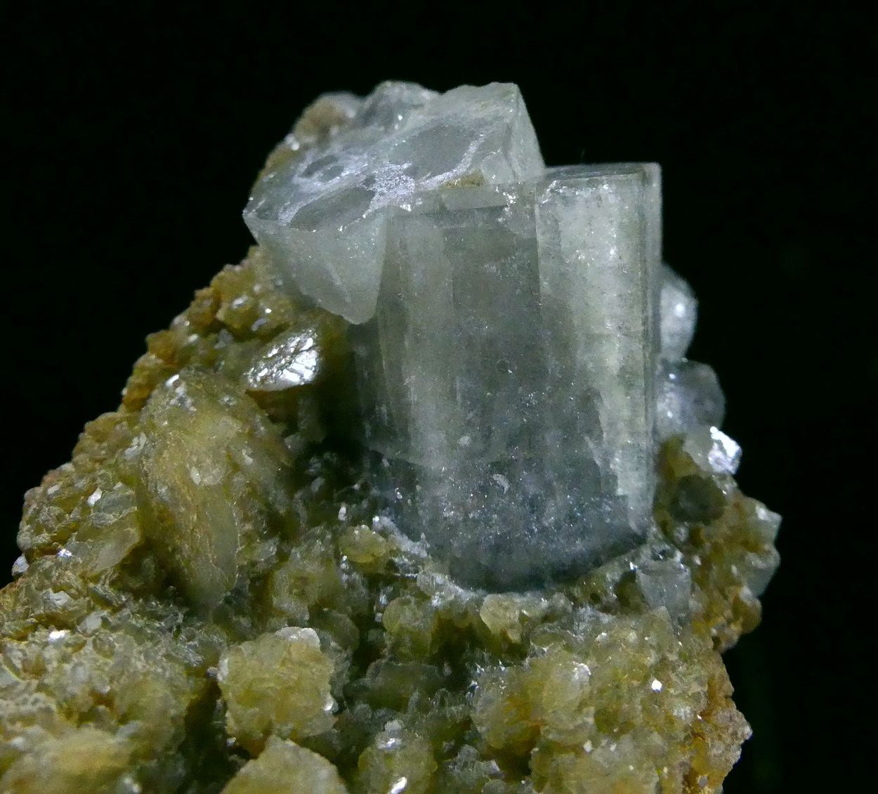 Fluorapatite Siderite & Muscovite