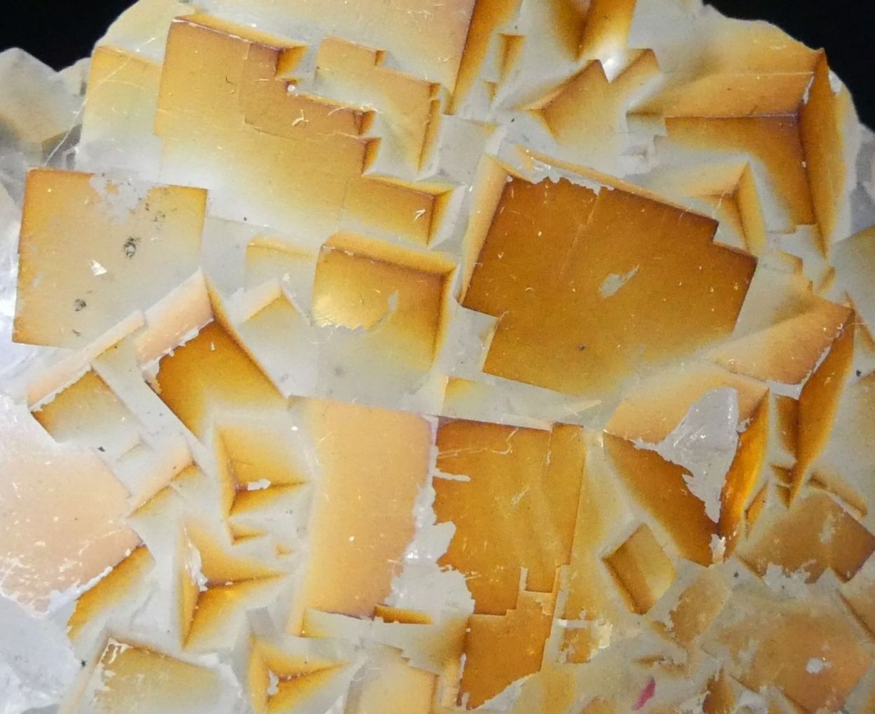 Fluorite With Limonite