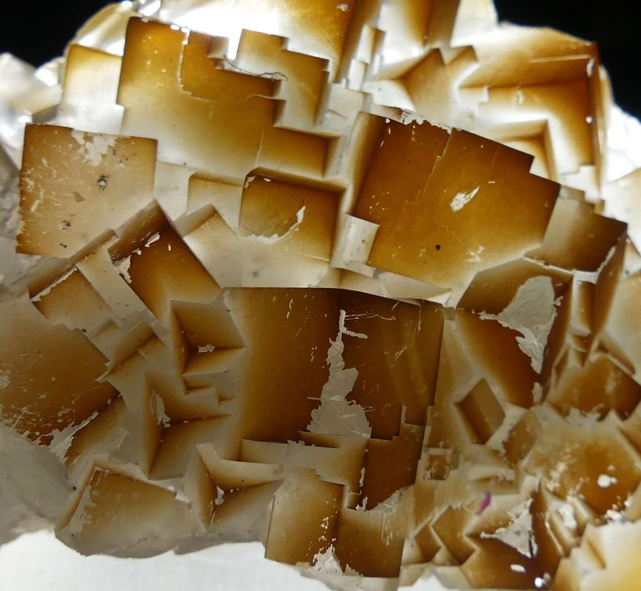 Fluorite With Limonite