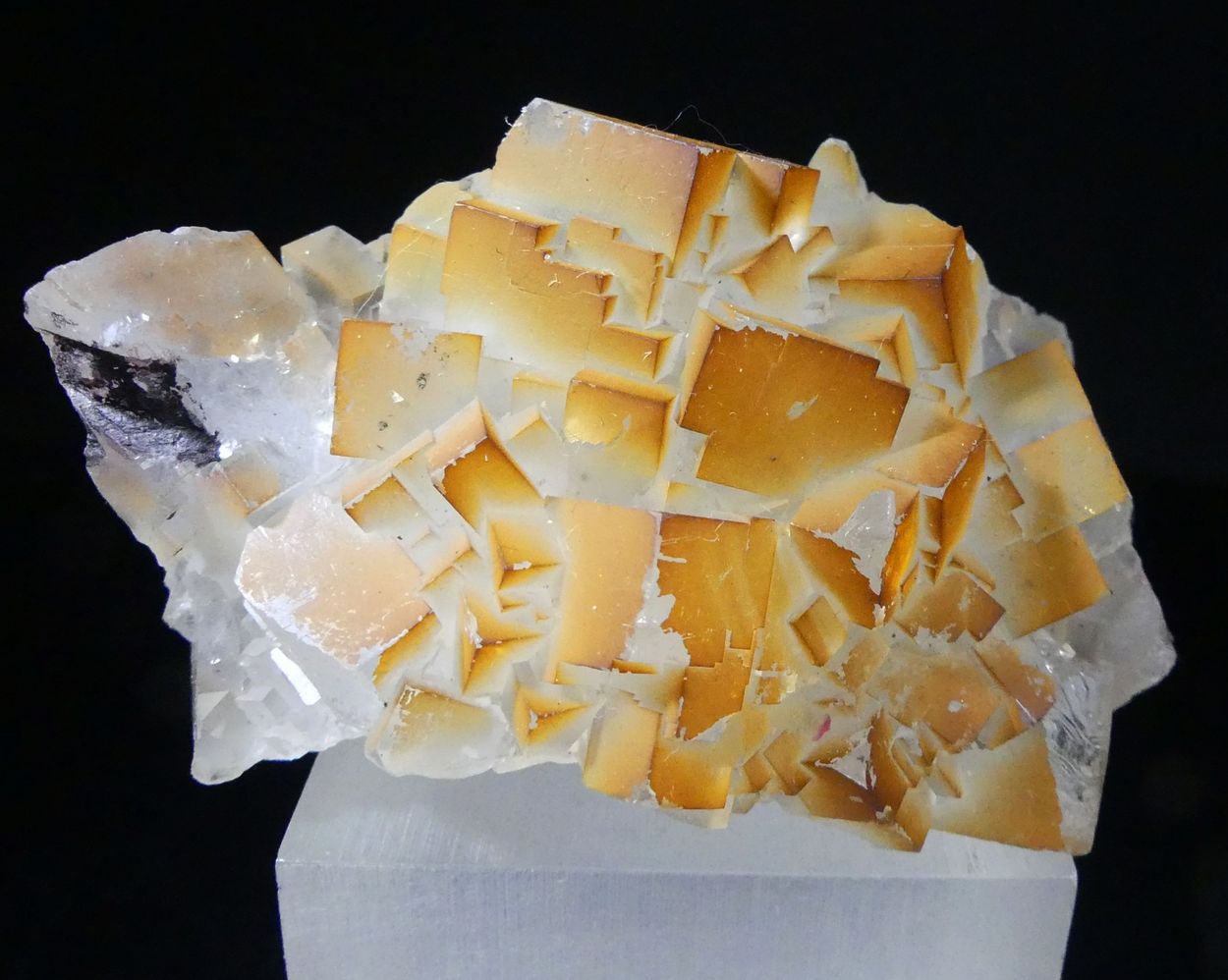 Fluorite With Limonite