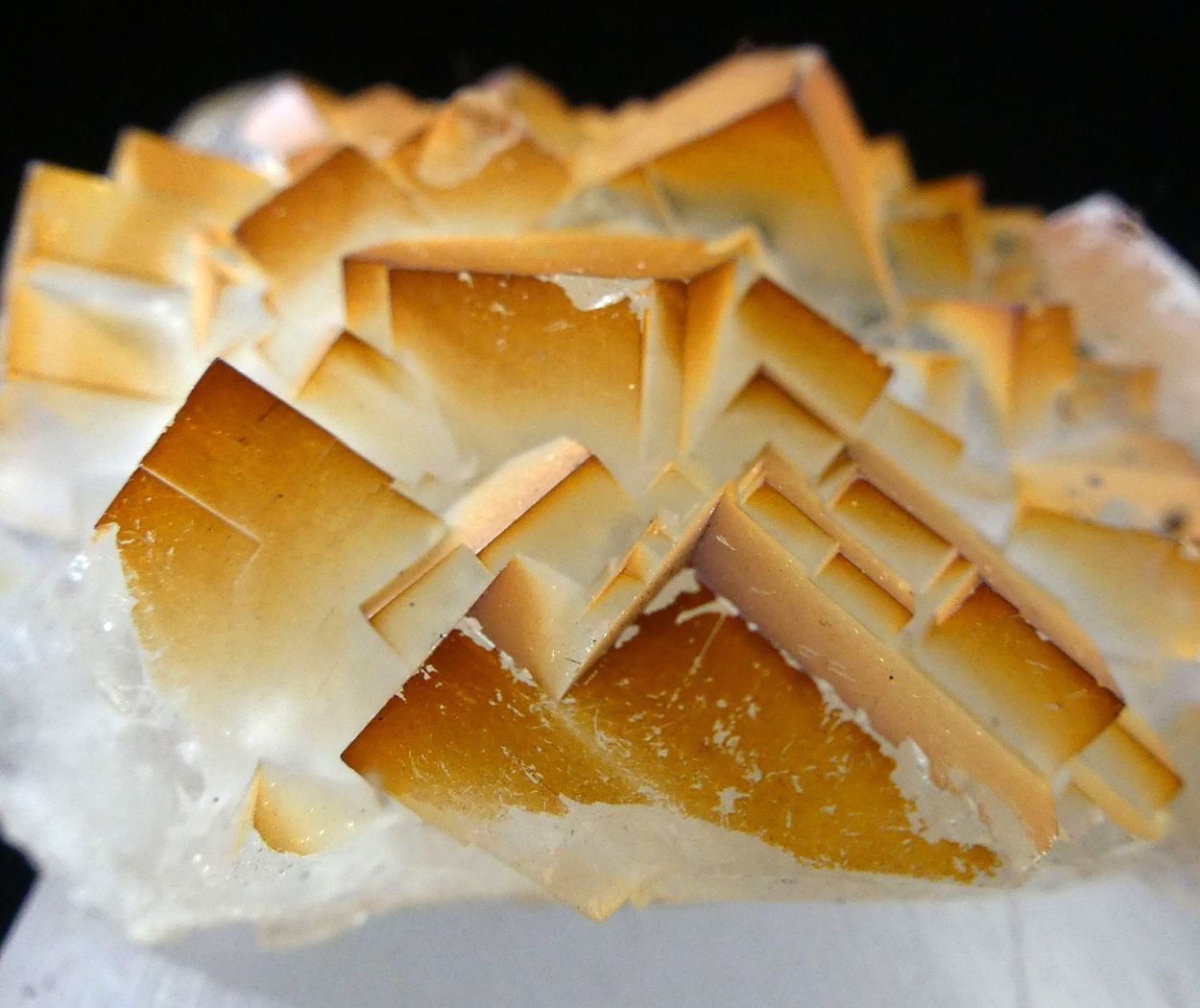 Fluorite With Limonite