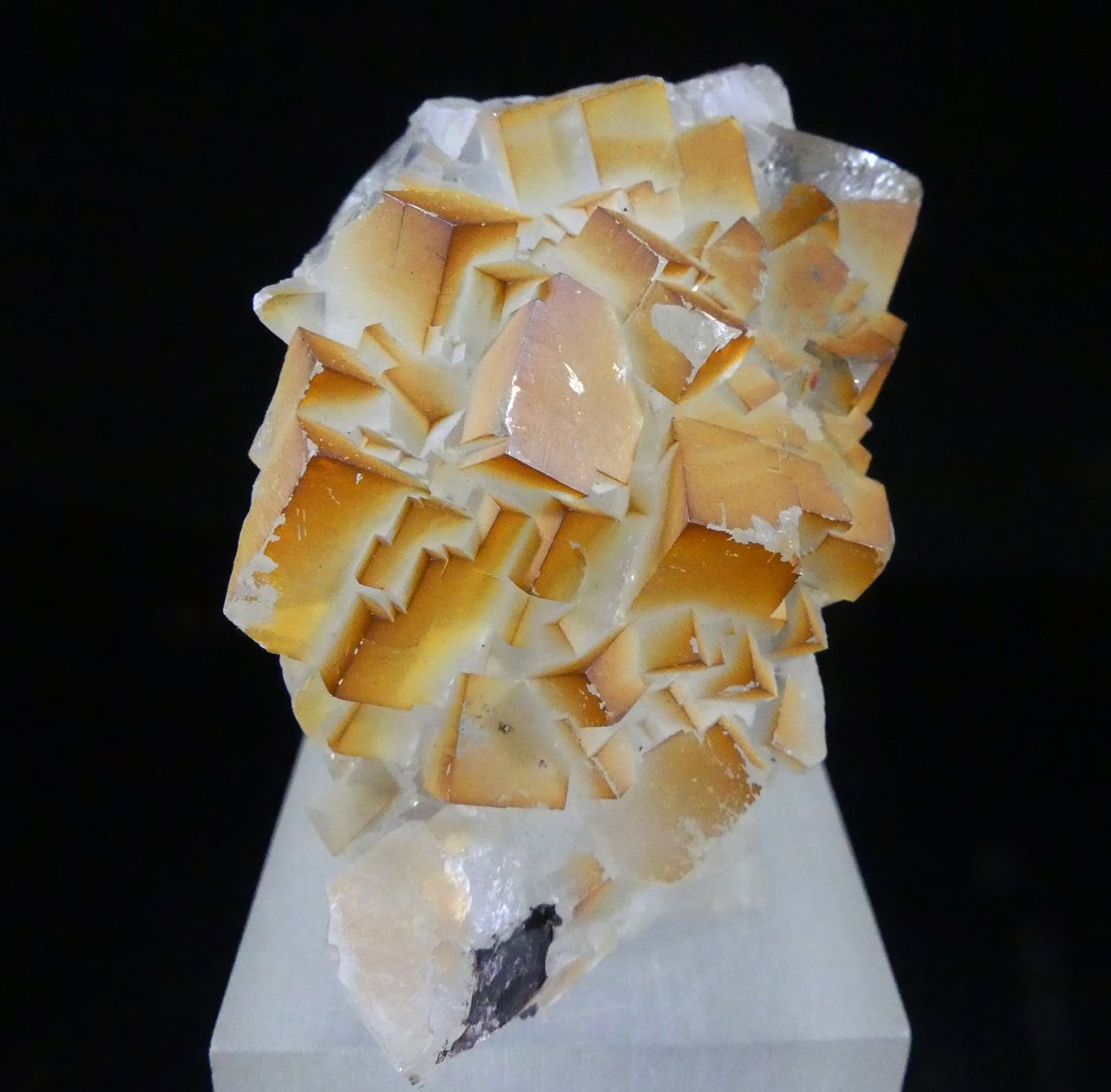 Fluorite With Limonite
