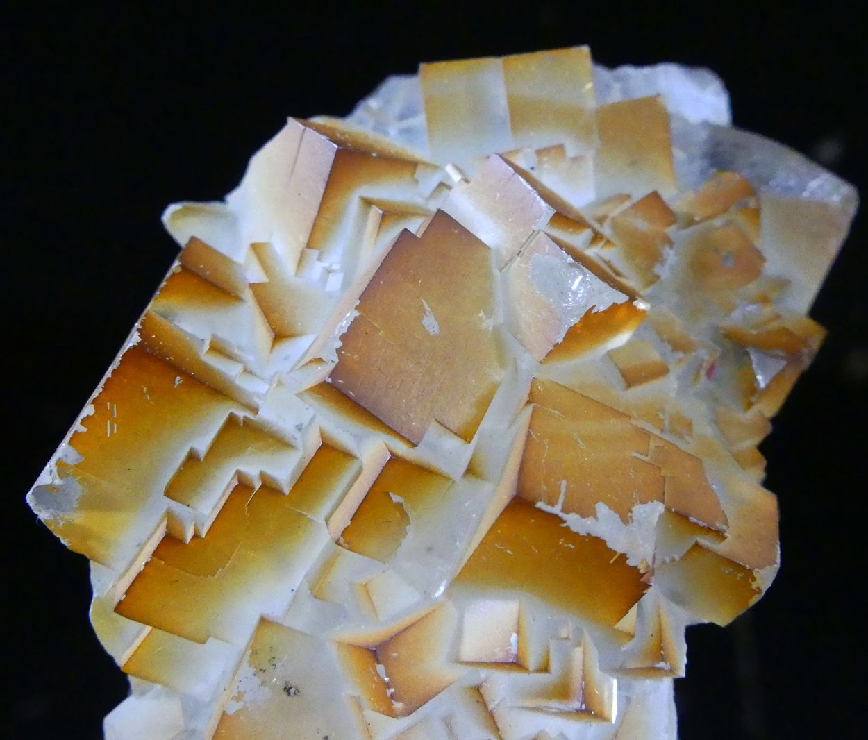 Fluorite With Limonite