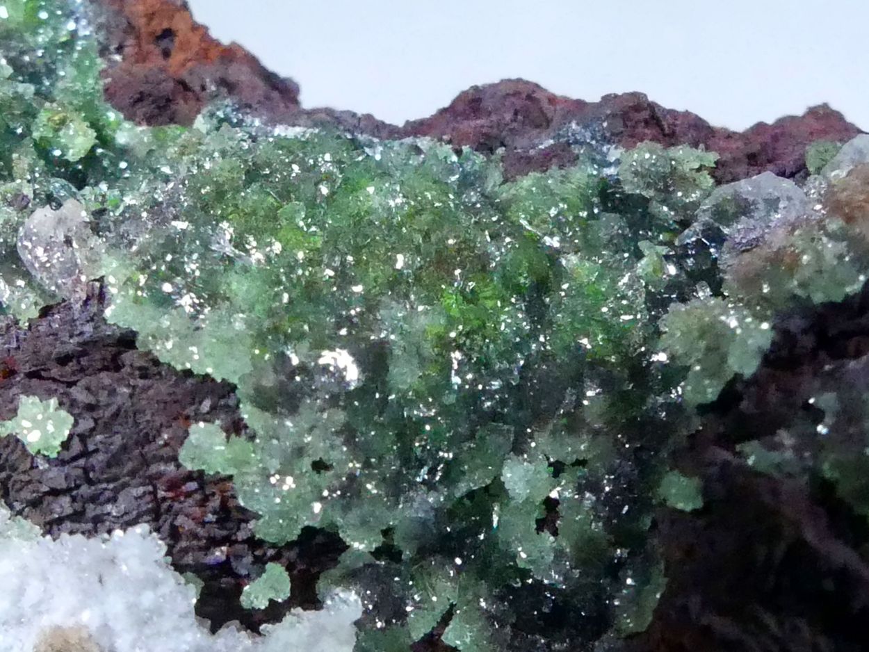 Austinite & Limonite Psm Siderite