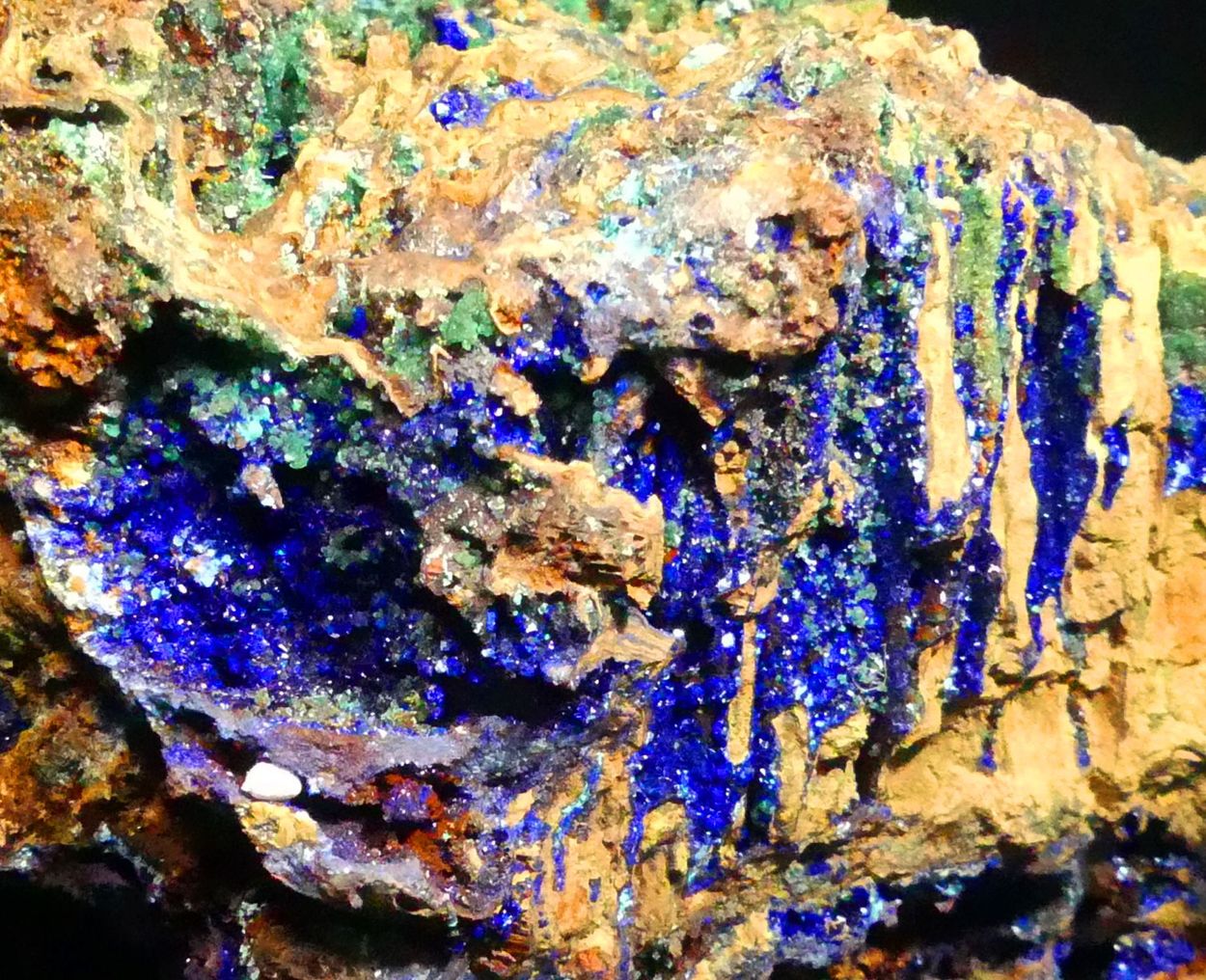 Olivenite & Azurite