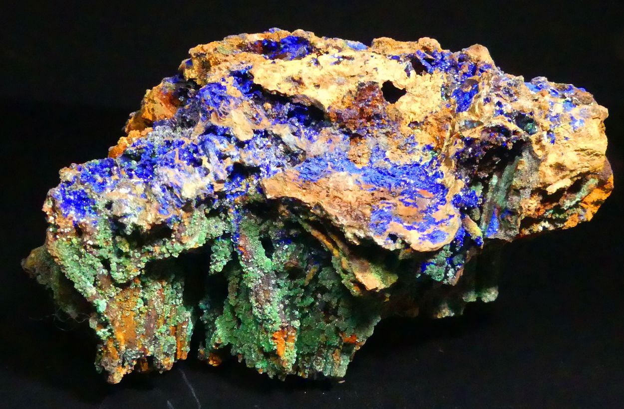 Olivenite & Azurite