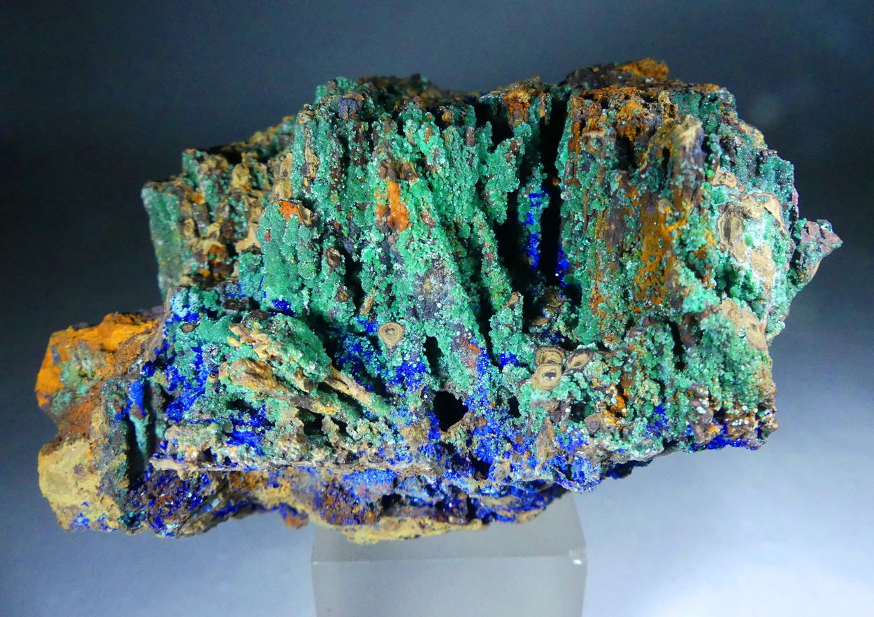 Olivenite & Azurite