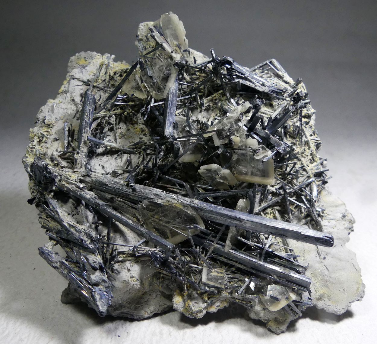 Stibnite & Baryte