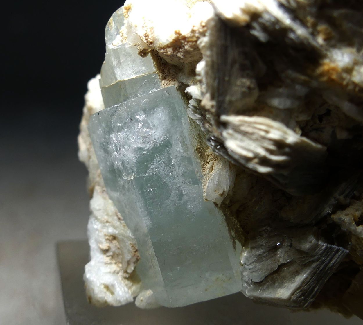 Aquamarine & Muscovite