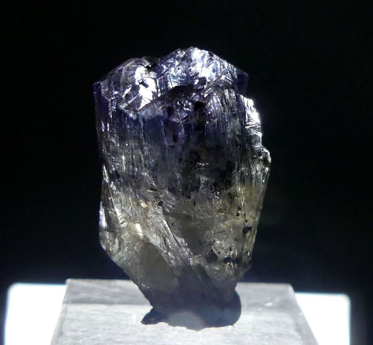 Tanzanite With Graphite