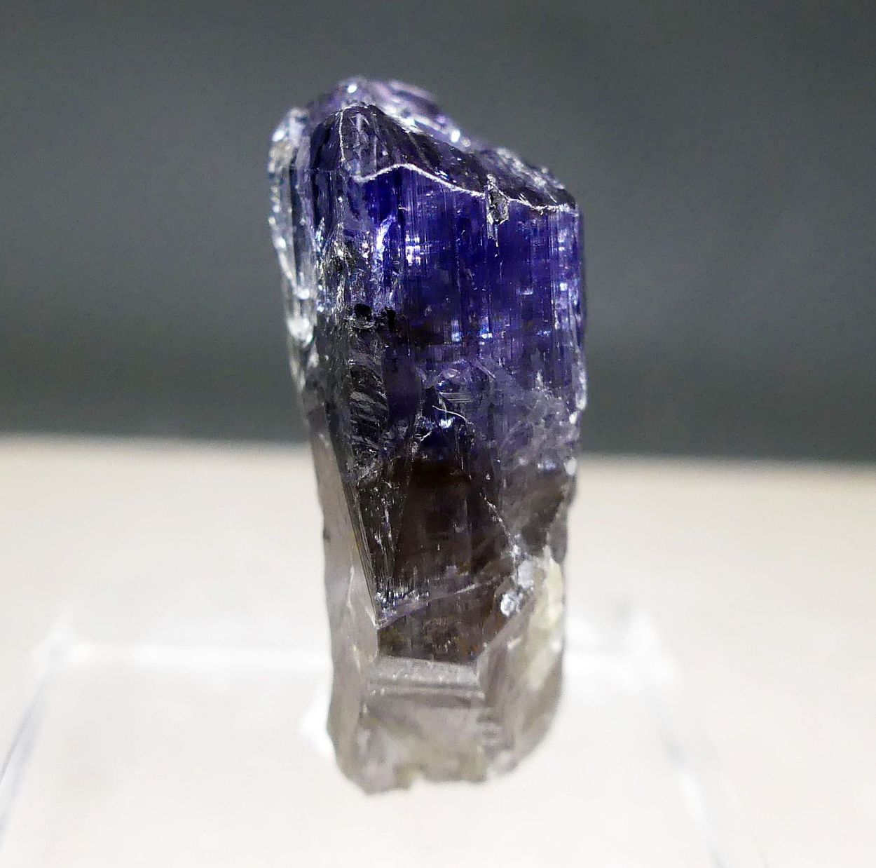 Tanzanite With Graphite